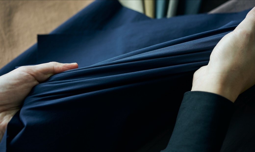 ALBINI ITALIAN COTTON JERSEY ホワイト無地ポロシャツ（長袖