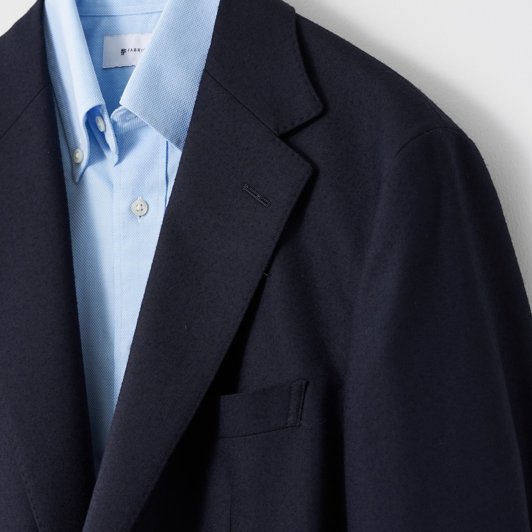 AUTHENTIC WASHABLE WOOL ネイビー無地ビジネスカジュアル AUTHENTIC WASHABLE WOOL ネイビー無地ビジネスカジュアル