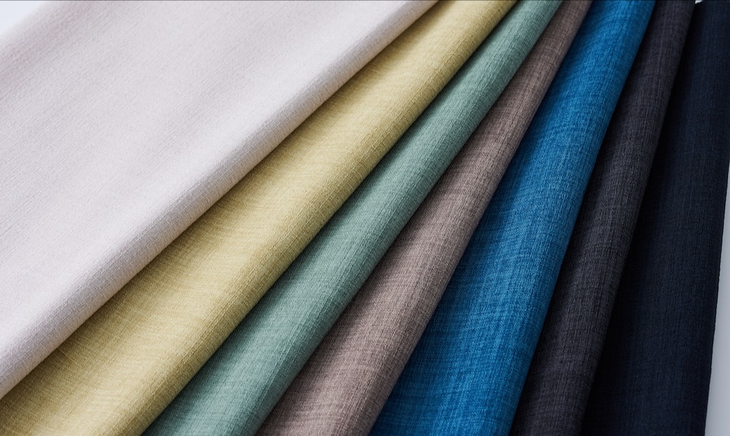 STRETCH LINEN LIKE ネイビーホップサックビジネスカジュアル STRETCH LINEN LIKE ネイビーホップサックビジネスカジュアル