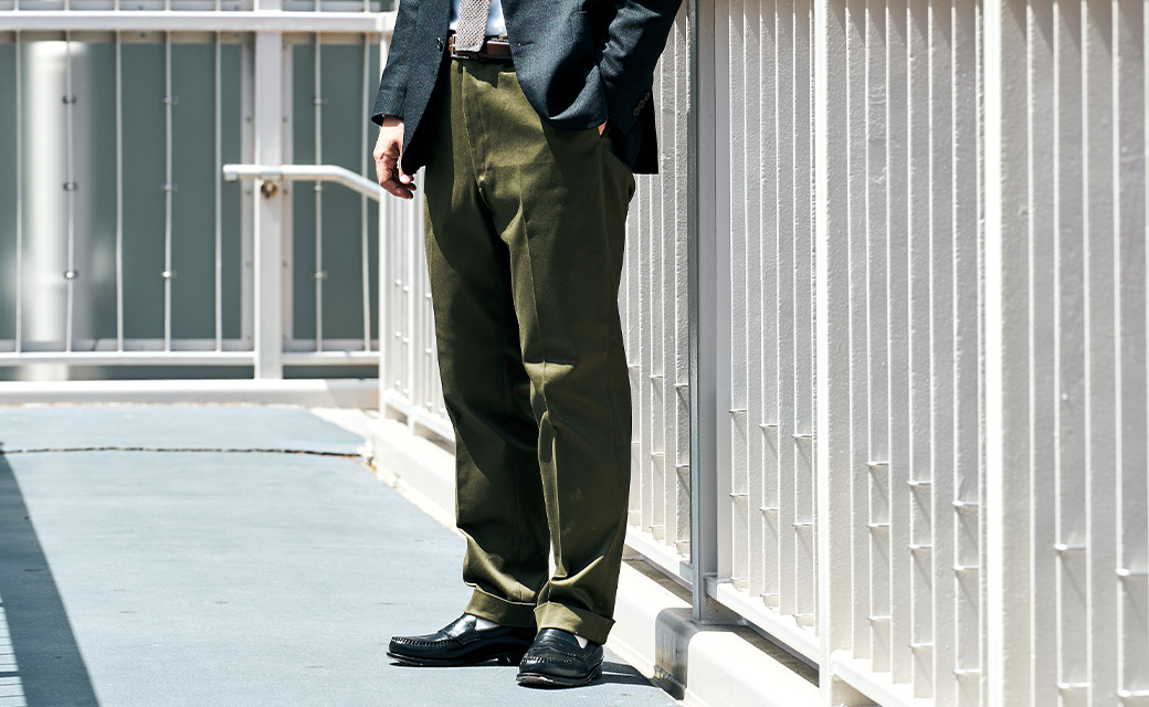 チノパン カーキ Ron Herman Dickies チノパン カーキ 34 ワーク 