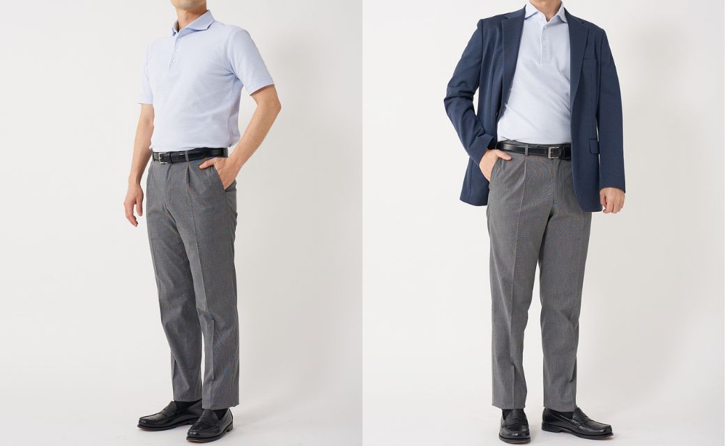 COOLMAX OFFICE CHINO ブラックピンヘッドチノ | FABRIC TOKYO