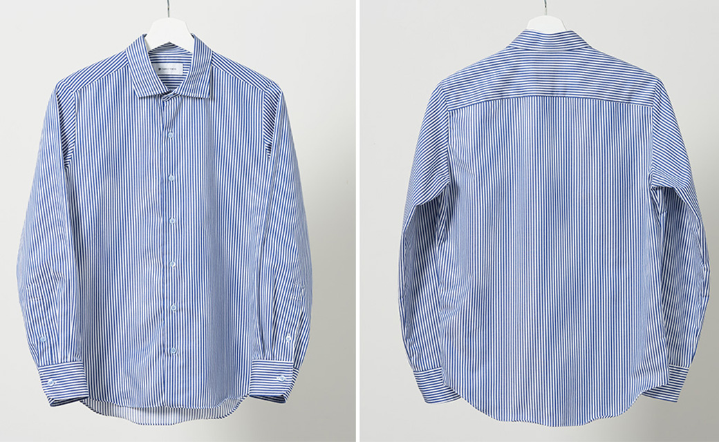 EASY CARE JAPAN SHIRT by BANSHU ホワイトブロードシャツ | FABRIC TOKYO