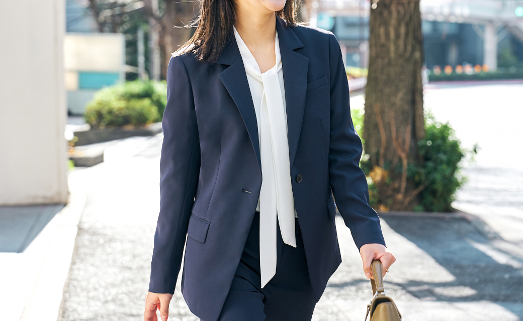 ペリーエリス　ヴィンテージ　紺　ネイビー オーバーサイズ　シルク　パンツスーツ ペリーエリス ヴィンテージ 紺 ネイビー オーバーサイズ シルク