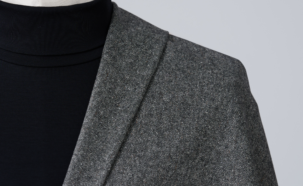 MARLANE PREMIUM LIGHT TWEED ブラウンホームスパンツーピーススーツ | FABRIC TOKYO