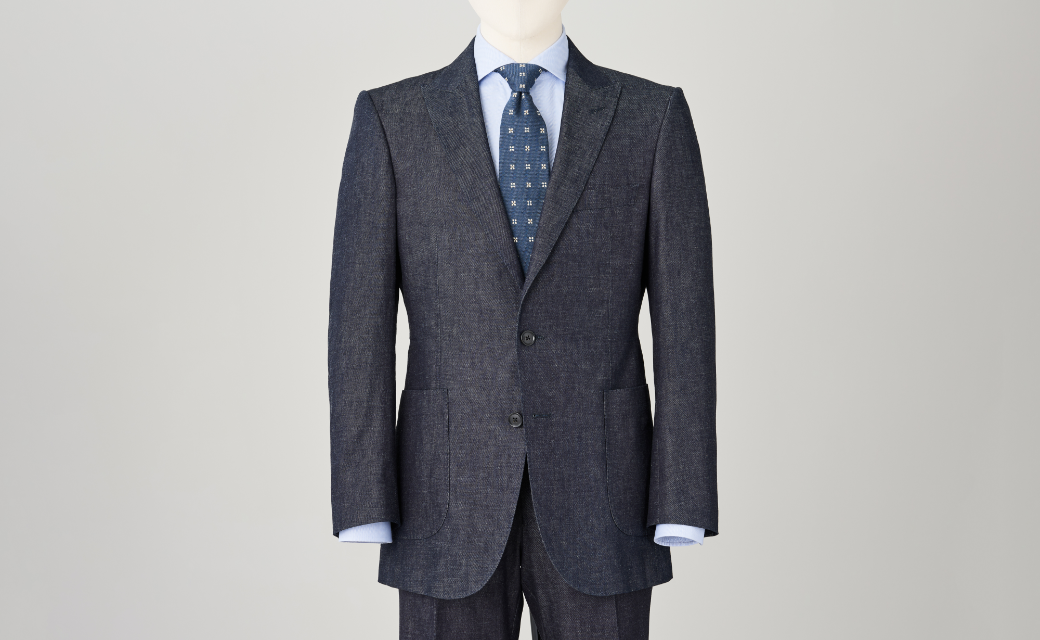 OKAYAMA DENIM インディゴカツラギデニム 6ozスリーピーススーツ 