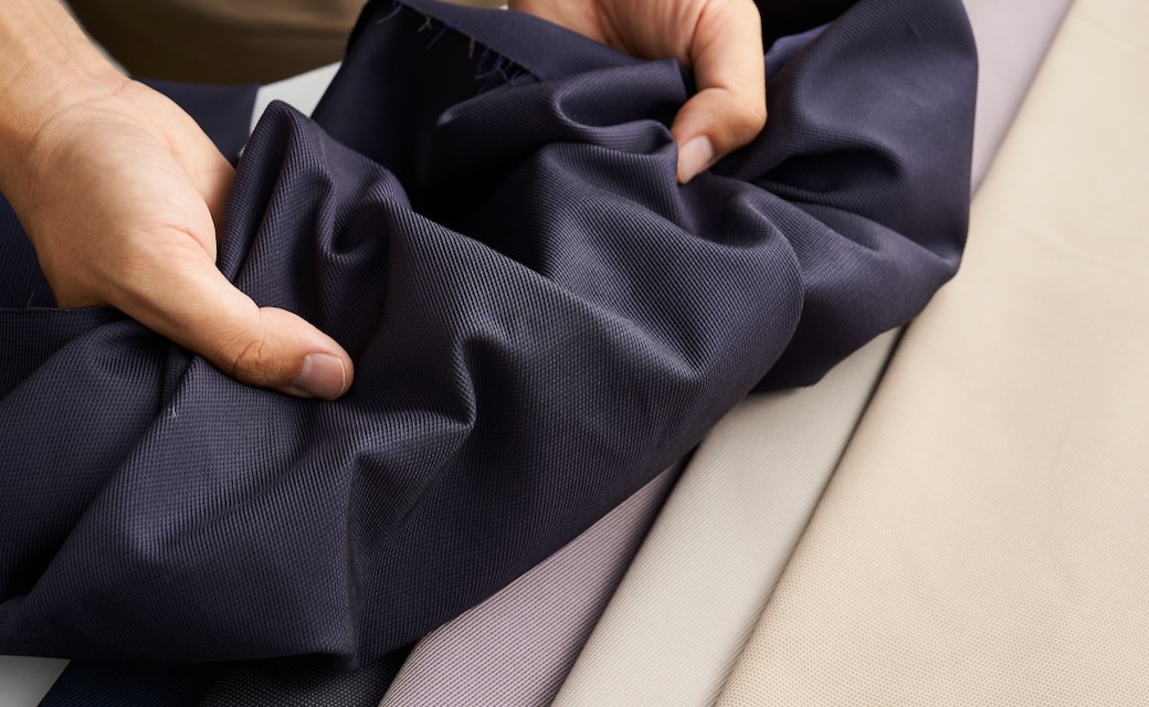 EASY CARE COTTON JAPAN FABRIC from BANSHU 白ワインベージュ