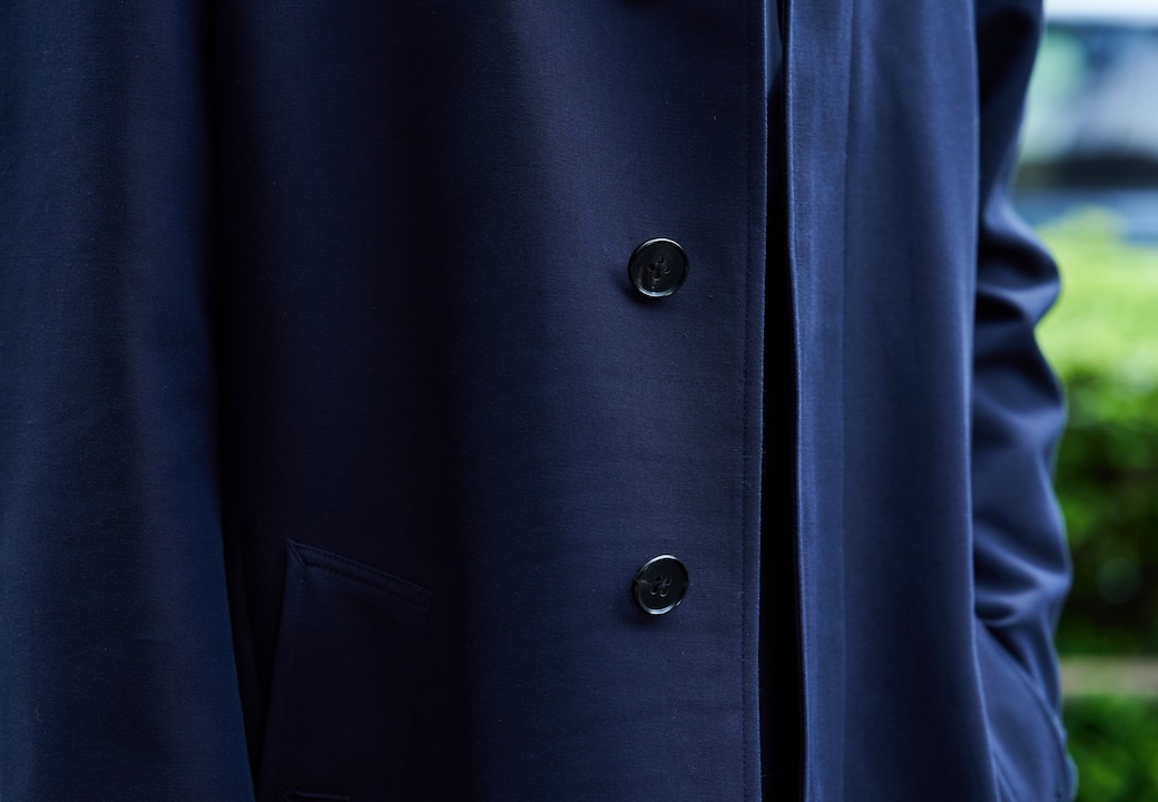 FABRIC TOKYO：カルゼ ステンカラーコート FABRIC TOKYO：カルゼ ステンカラーコート