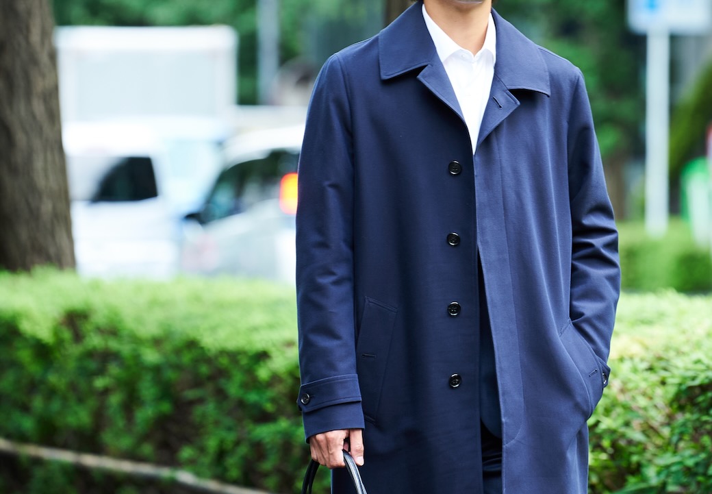 FABRIC TOKYO：カルゼ ステンカラーコート FABRIC TOKYO：カルゼ ステンカラーコート