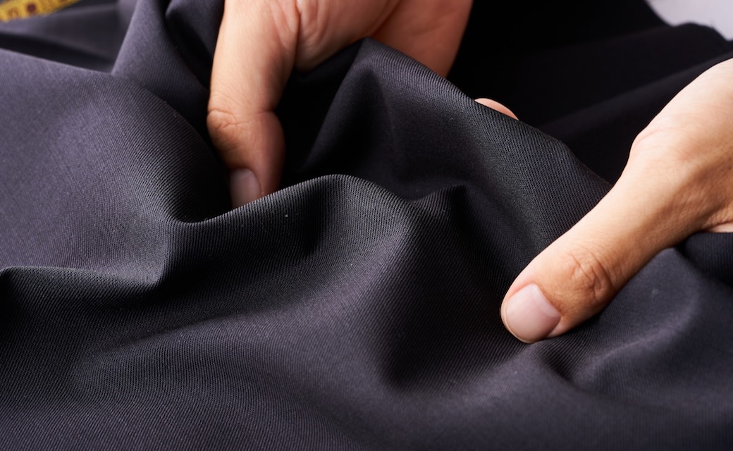 TOLLEGNO STRETCH PREMIUM WOOL ネイビーツイルツーピーススーツ