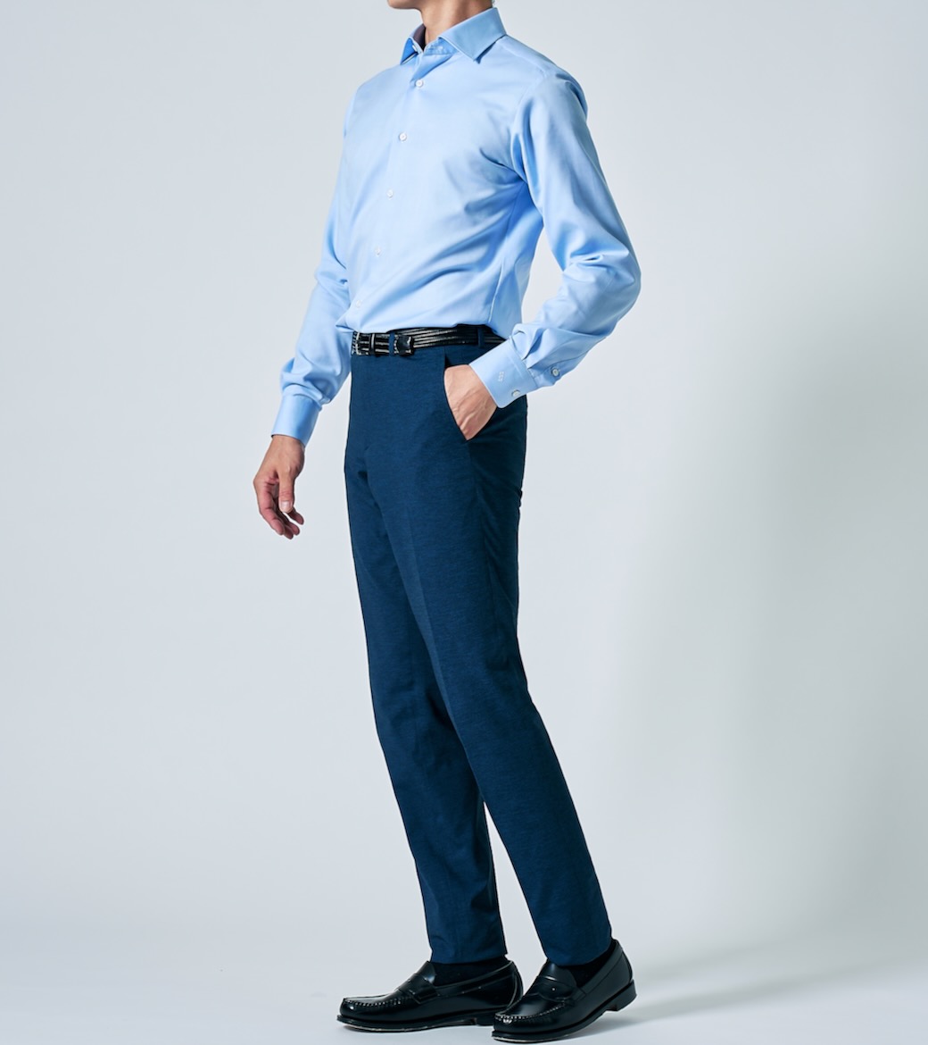 90s unknown ストライプスラックス 90s unknown タキシードパンツ スラックス ストライプ ブラック